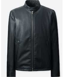 UNIQLO | 
ネオレザーライダースジャケット(ライダースジャケット)