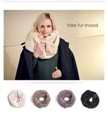 jolielle | 無地ボリュームスヌード(ストール/ショール)