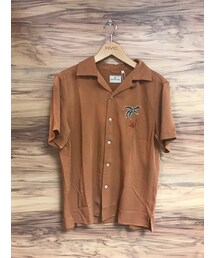 ﾚｰﾖﾝｼｼｭｳｵｰﾌﾟﾝｶﾗｰｼｬツ(シャツ/ブラウス)
