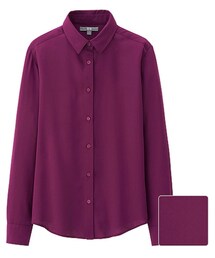 UNIQLO | レーヨンエアリーブラウス(シャツ/ブラウス)
