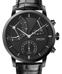 TAYLOR WATCH | TAYLOR智能手錶不僅僅在設計上簡單參考傳統手錶外觀,還從錶盤、表鏡、錶冠、錶帶等處的材質選擇和工藝打磨的細節上,真正打造傳統經典手錶的佩戴體驗,讓智能手錶同樣擁有佩飾質感和身份象徵的特質。(アナログ腕時計)