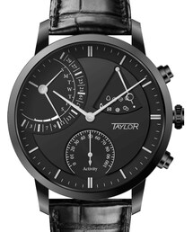 TAYLOR WATCH | TAYLOR智能手錶不僅僅在設計上簡單參考傳統手錶外觀,還從錶盤、表鏡、錶冠、錶帶等處的材質選擇和工藝打磨的細節上,真正打造傳統經典手錶的佩戴體驗,讓智能手錶同樣擁有佩飾質感和身份象徵的特質。(アナログ腕時計)