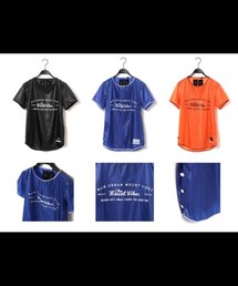 MofM(manofmoods) | トレッキングTシャツ。

重ね着アイテム。
ファーストレイアー、ロンＴ、Ｔシャツの上に着用する、機能素材仕様のＴシャツ。

ベタつかず、汗、濡れを拡散。
ドライタッチで風邪を通さず、真夏のトレッキング、サイクリング、川遊びでの都会的コーディネート提案アイテム。

(Tシャツ/カットソー)