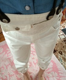 しまむら | 白のオーバーオール(サロペット/オーバーオール)