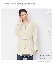 GU | 30NATURAL / sizeM(シャツ/ブラウス)