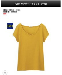 GU | Tシャツ/カットソー
