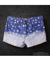 STAYREAL | STAYREAL Star Washing Denim Shorts 星空水洗丹宁短裤(デニムパンツ)