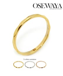 お世話や リング ダイヤカット 2mm 細身 指輪 シルバー(リング)