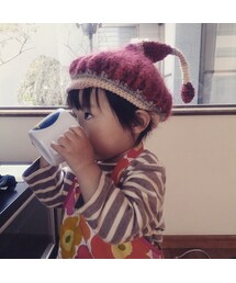 お友達MADEの小人帽(ニットキャップ/ビーニー)