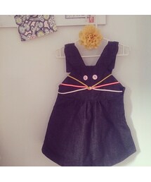 バンバンコペンハーゲンのうさぎジャンパースカート(ワンピース)