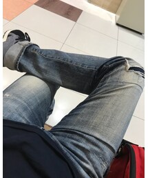 AG | AG ヴィンテージ加工ジーンズ TELLIS/16YEARS RAVE MENDED/1783LED(デニムパンツ)