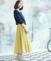 rps | コットンロングフレアースカート(スカート)