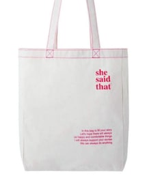 she said that | トートバッグ