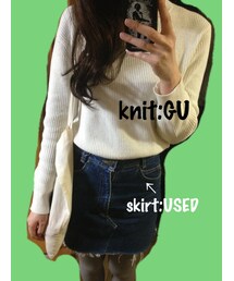 GU ニット(ニット/セーター)