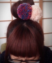 no brand | ハンドメイド(ヘアゴム)