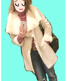 Bershka | ムートンコート