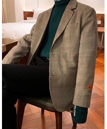 SOBER | Glen Check Tag Jacket 【SB00075】  ¥ 5,900(ジャケット/アウター)