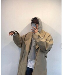 SOBER | Big Silhouette Trench Coat【SB00077】  ¥ 6,120 (10%OFF)(トレンチコート)