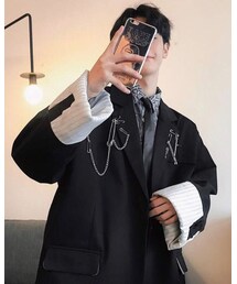 SOBER | Big Silhouette Jacket【SB00074】  ¥ 6,100  (ジャケット/アウター)