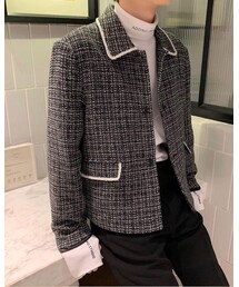 SOBER | 2pocket Check Jacket【SB00076】  ¥ 6,100  (ジャケット/アウター)