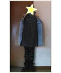 無印良品のタートルネック♪
チュニックワンピース♪
大好き♪無印良品♪♪(チュニック)