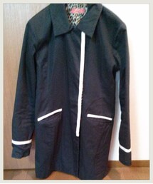 マリンぽい所が
お気に入り♪♪(ステンカラーコート)