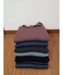 無印良品の♪
タートルネック♪
黒のタートルネック♪
一番♪着ますね～(笑)(ニット/セーター)