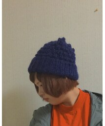 まると、さんかくと、しかくと。 | ニットキャップ/ビーニー