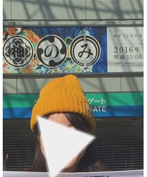3coins | ニットキャップ/ビーニー