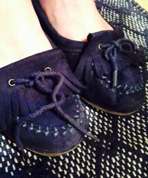 無印良品 | 解けてる…(モカシン/デッキシューズ)