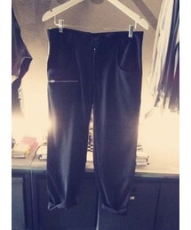Suit pants with asymetrical back pockets(その他パンツ)