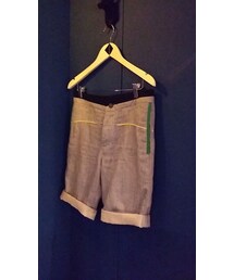 SS14 Cotton shorts with multi-colored binding (その他パンツ)