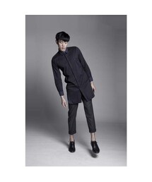 Jason | Purple elongated shirt (シャツ/ブラウス)