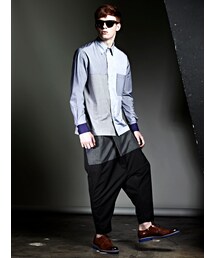 Jason | Multi-panel fine cotton shirt(シャツ/ブラウス)