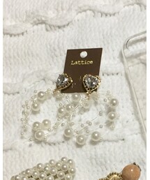 Lattice | ピアス（両耳用）