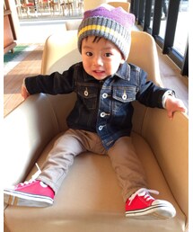 回転椅子に興奮👶🏻 | その他