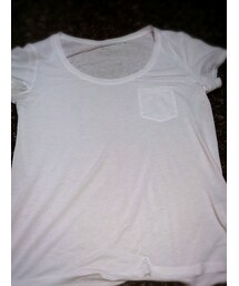 UNIQLO | ポケット付リネンTシャツ(Tシャツ/カットソー)