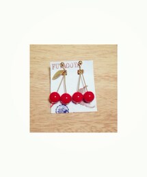 さくらんぼ。(イヤリング)