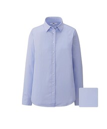 UNIQLO | ストレッチブロードシャツ（長袖）Ａ(シャツ/ブラウス)