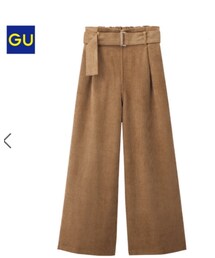 GU | コーデュロイワイドパンツ(パンツ)