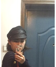 initial | ハンチング/ベレー帽