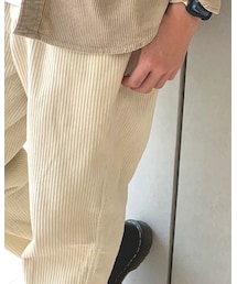 GU | オーバーサイズコーデュロイPT(パンツ)