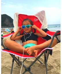 ノリノリ。 | ビーチで大好きなエンヤを聴く娘（笑）(その他)