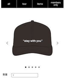 BACK NUMBER | キャップ