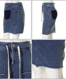 Ungrid | デニムスウェットスカート(デニムスカート)