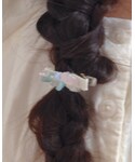 Handmade(ハンドメイド)の「ヘアアクセサリー(バレッタ/ヘアクリップ)」