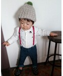 babyGAP(babyGAP)の「ママ＆ベビー(ロンパース)」