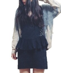 EVIL TWIN | EVIL  TWIN ペプラムタンクワンピース(ワンピース)