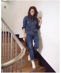 Ungrid | インディゴクロップドストレートデニム(デニムパンツ)