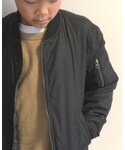 UNIQLO(ユニクロ)の「ジャケット/アウター(MA-1)」